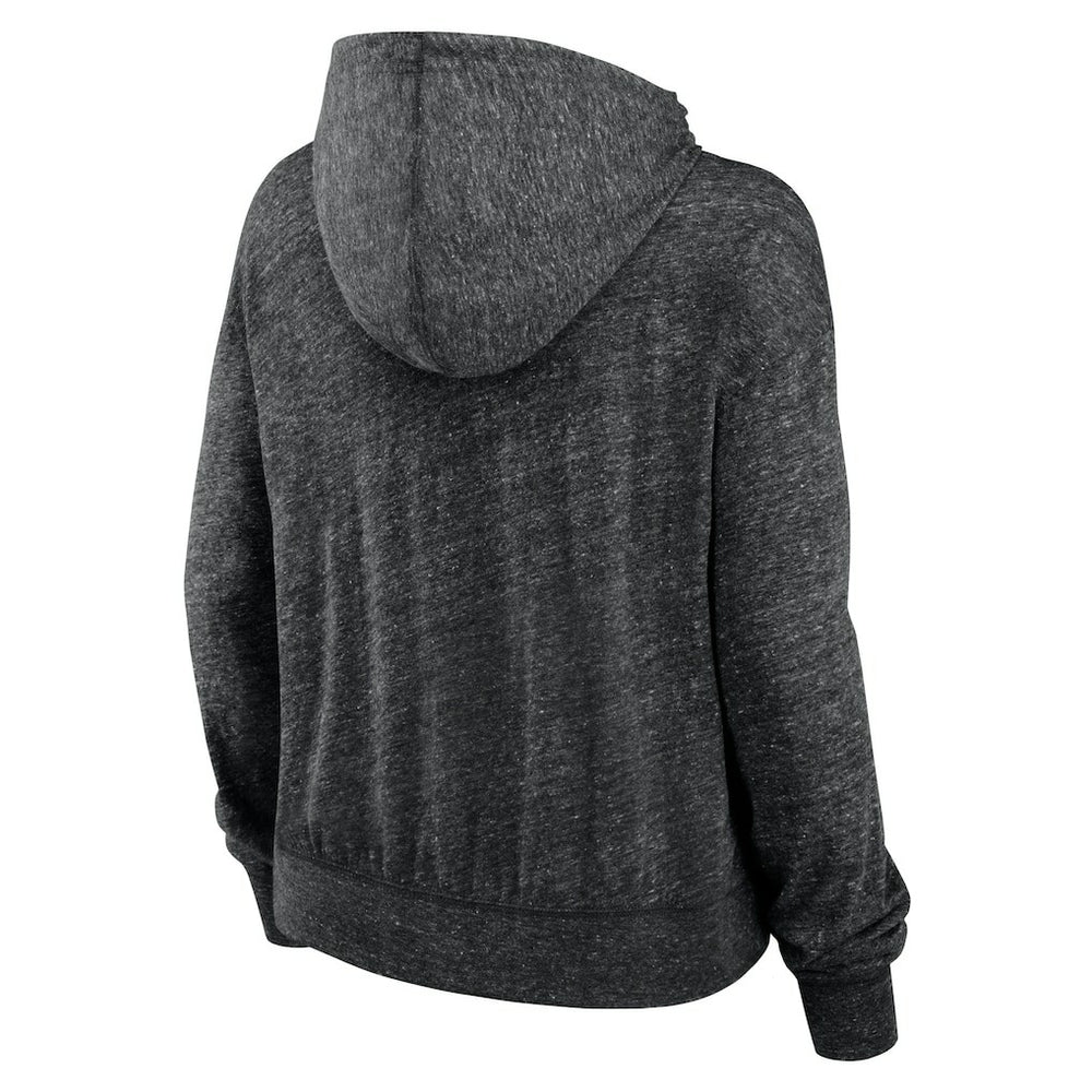 Las Vegas Raiders Women's Gym Vintage Lightweight Pullover Hoodie - Black - Nike