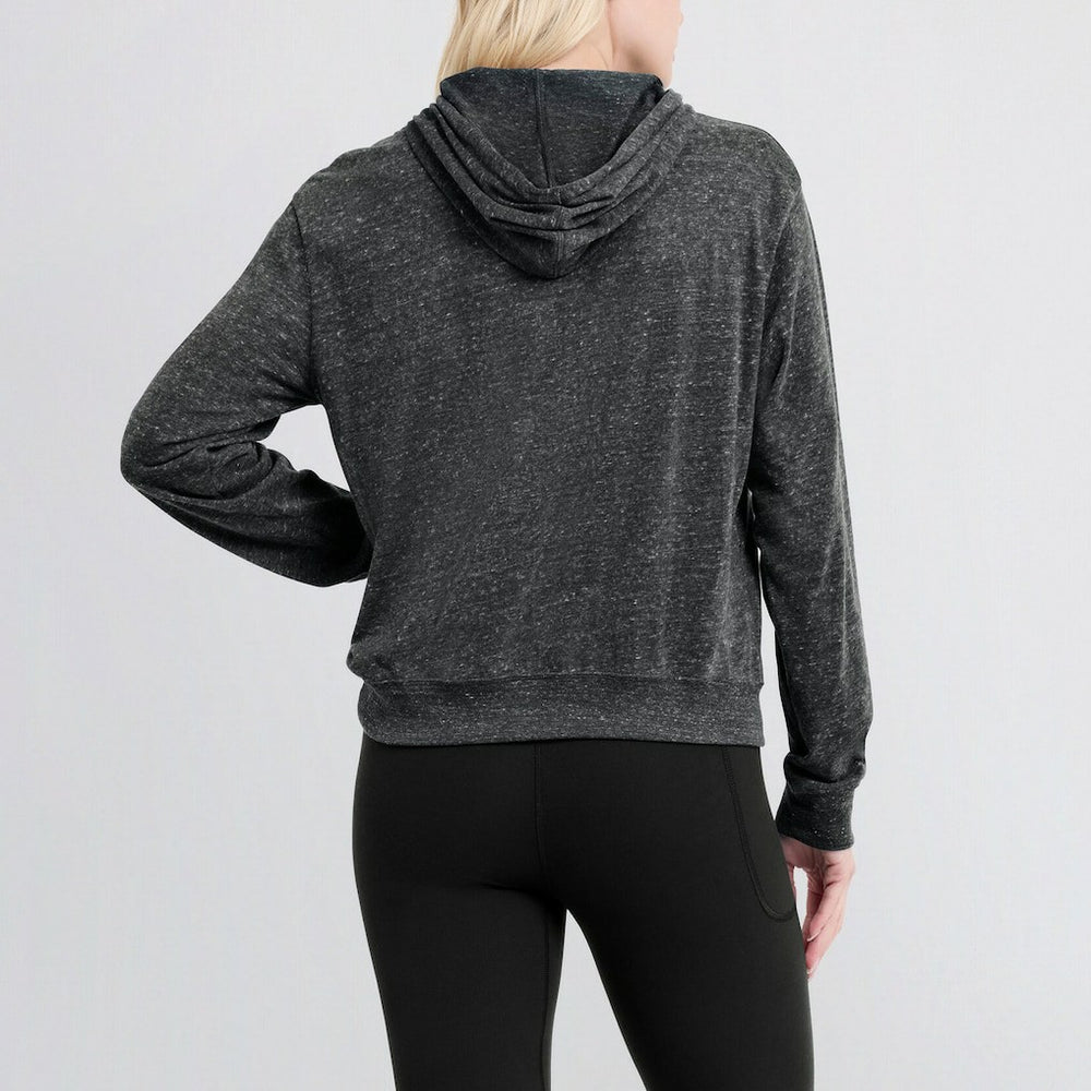 Las Vegas Raiders Women's Gym Vintage Lightweight Pullover Hoodie - Black - Nike