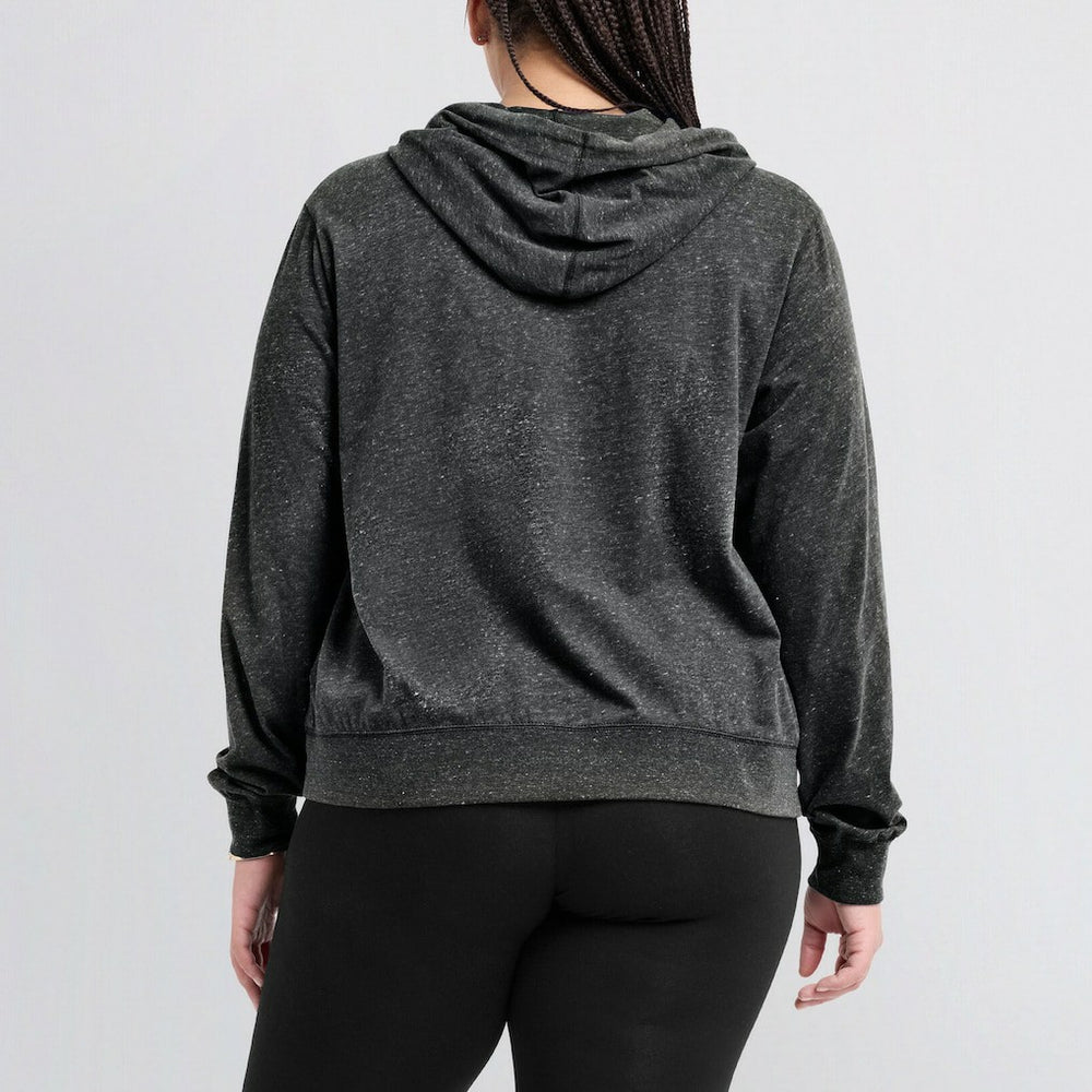 Las Vegas Raiders Women's Gym Vintage Lightweight Pullover Hoodie - Black - Nike