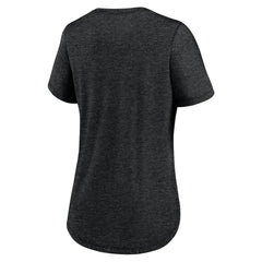 Atlanta Falcons Women's Local Fashion Tri-Blend T-Shirt - Heather Black - Nike