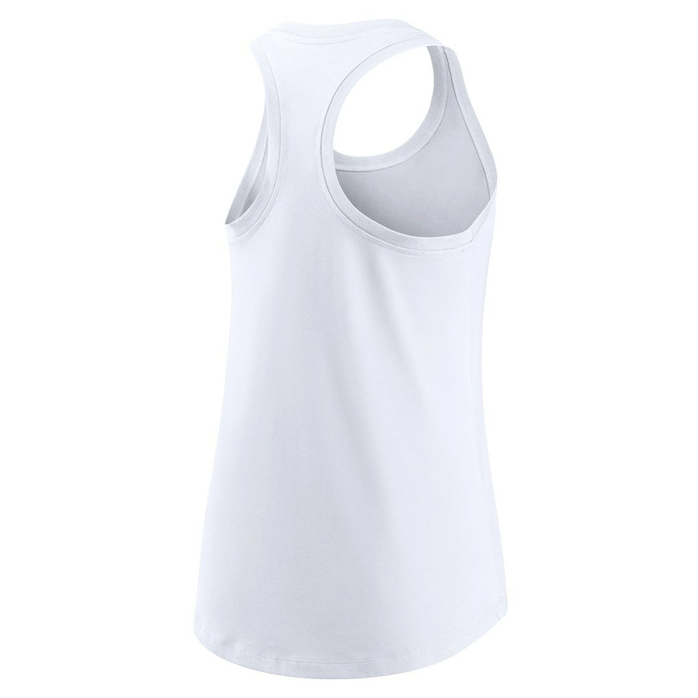 Atlanta Falcons Women's Tri-Blend Scoop Neck Racerback Tank Top - White - Nike