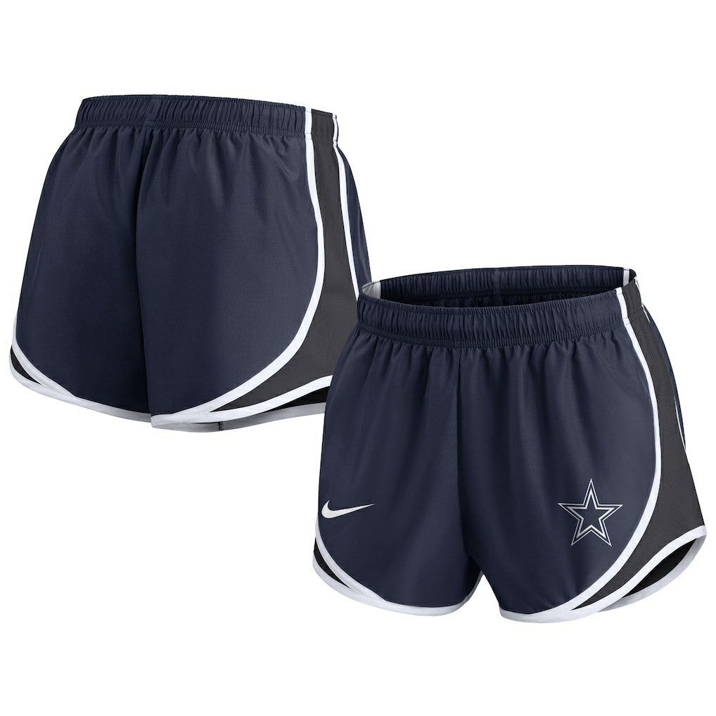 Dallas Cowboys Women's Plus Size Tempo Shorts - Navy - Nike
