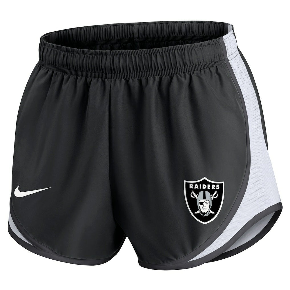 Las Vegas Raiders Women's Performance Tempo Shorts - Black - Nike