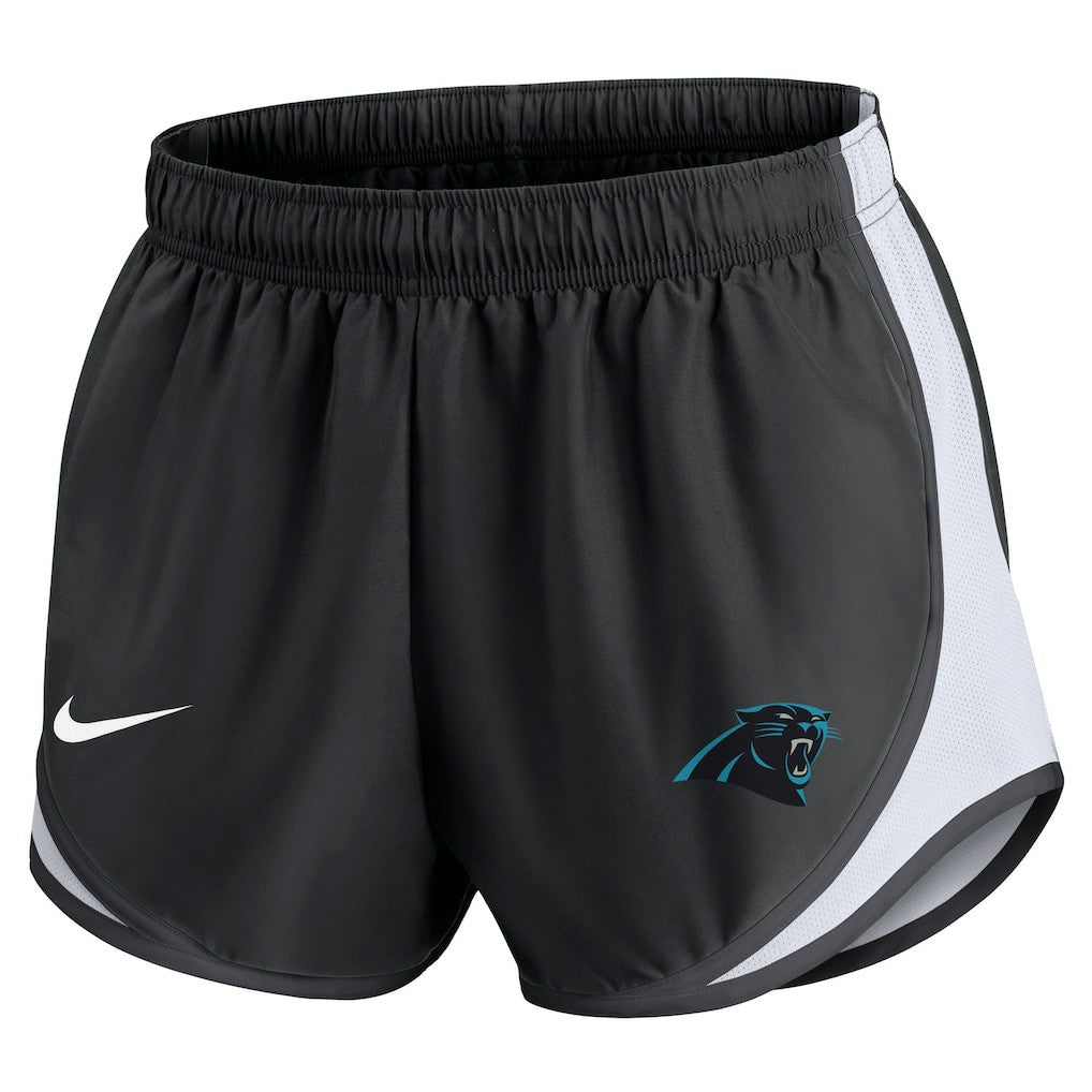 Carolina Panthers Women's Performance Tempo Shorts - Black - Nike