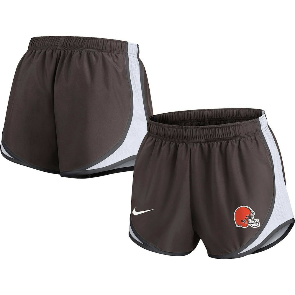 Cleveland Browns Women's Performance Tempo Shorts - Brown - Nike