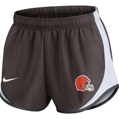 Cleveland Browns Women's Performance Tempo Shorts - Brown - Nike