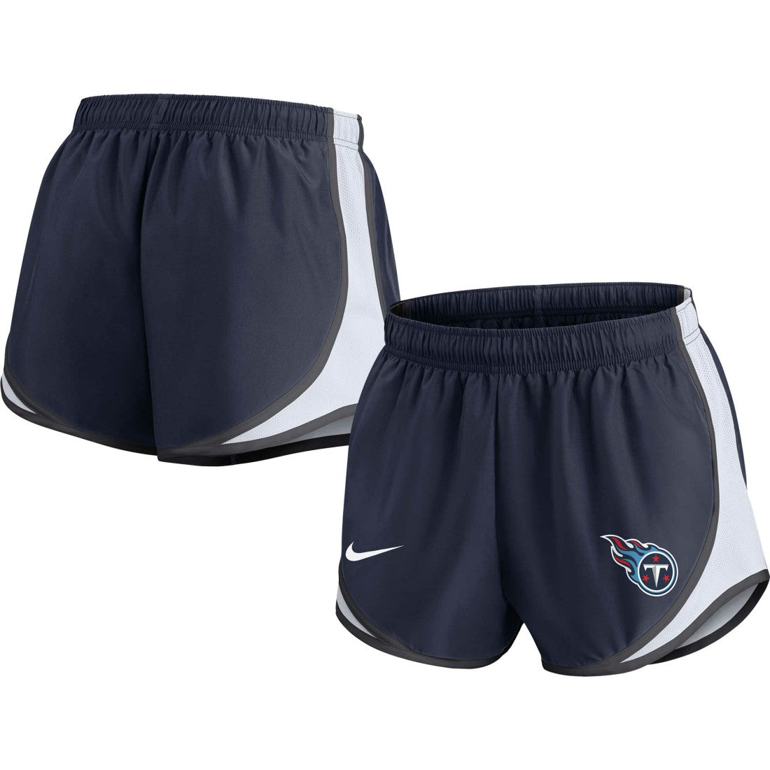 Tennessee Titans Women's Performance Tempo Shorts - Navy - Nike
