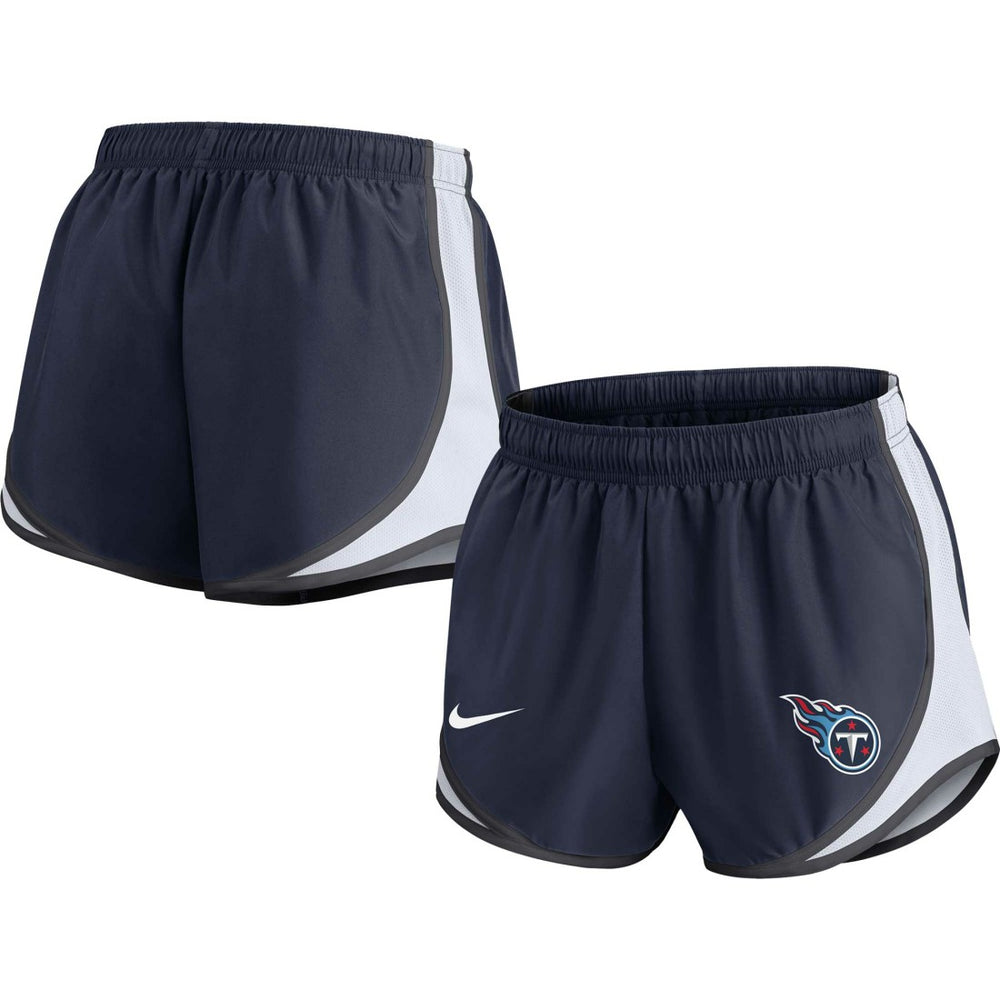 Tennessee Titans Women's Performance Tempo Shorts - Navy - Nike