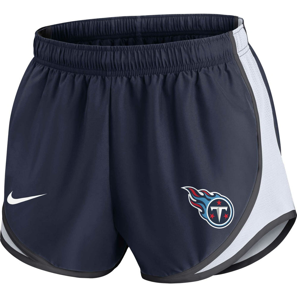 Tennessee Titans Women's Performance Tempo Shorts - Navy - Nike