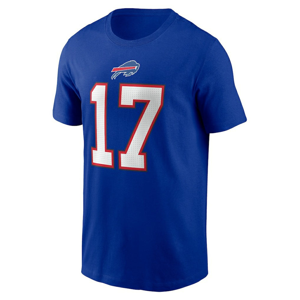 Josh Allen Buffalo Bills Player Name & Number T-Shirt - Royal - Nike