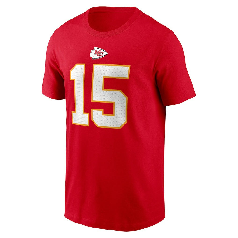Patrick Mahomes Kansas City Chiefs Player Name & Number T-Shirt - Red - Nike