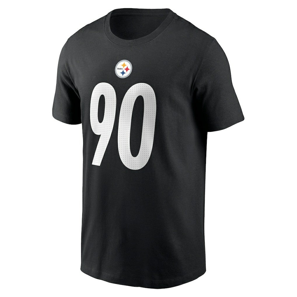 T.J. Watt Pittsburgh Steelers Player Name & Number T-Shirt - Black - Nike