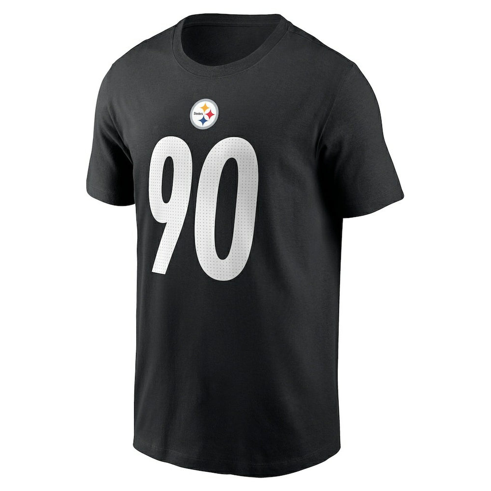 T.J. Watt Pittsburgh Steelers Player Name & Number T-Shirt - Black - Nike