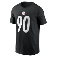 T.J. Watt Pittsburgh Steelers Player Name & Number T-Shirt - Black - Nike