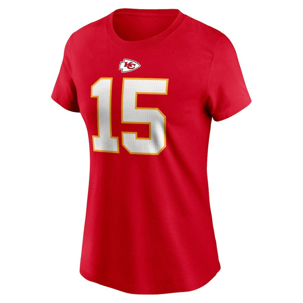Patrick Mahomes Kansas City Chiefs Women's Player Name & Number T-Shirt - Red - Nike