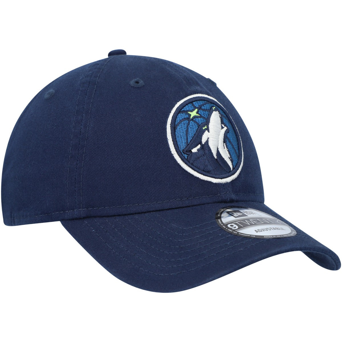 New Era Minnesota Timberwolves Team 2.0 9TWENTY Adjustable Hat Navy