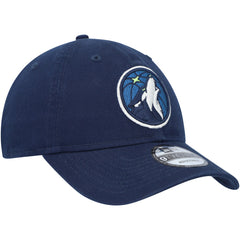 New Era Minnesota Timberwolves Team 2.0 9TWENTY Adjustable Hat Navy