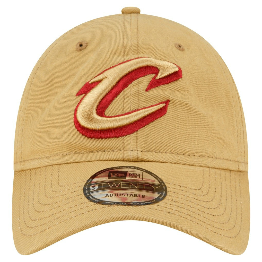 New Era Cleveland Cavaliers Team 2.0 9TWENTY Adjustable Hat Tan