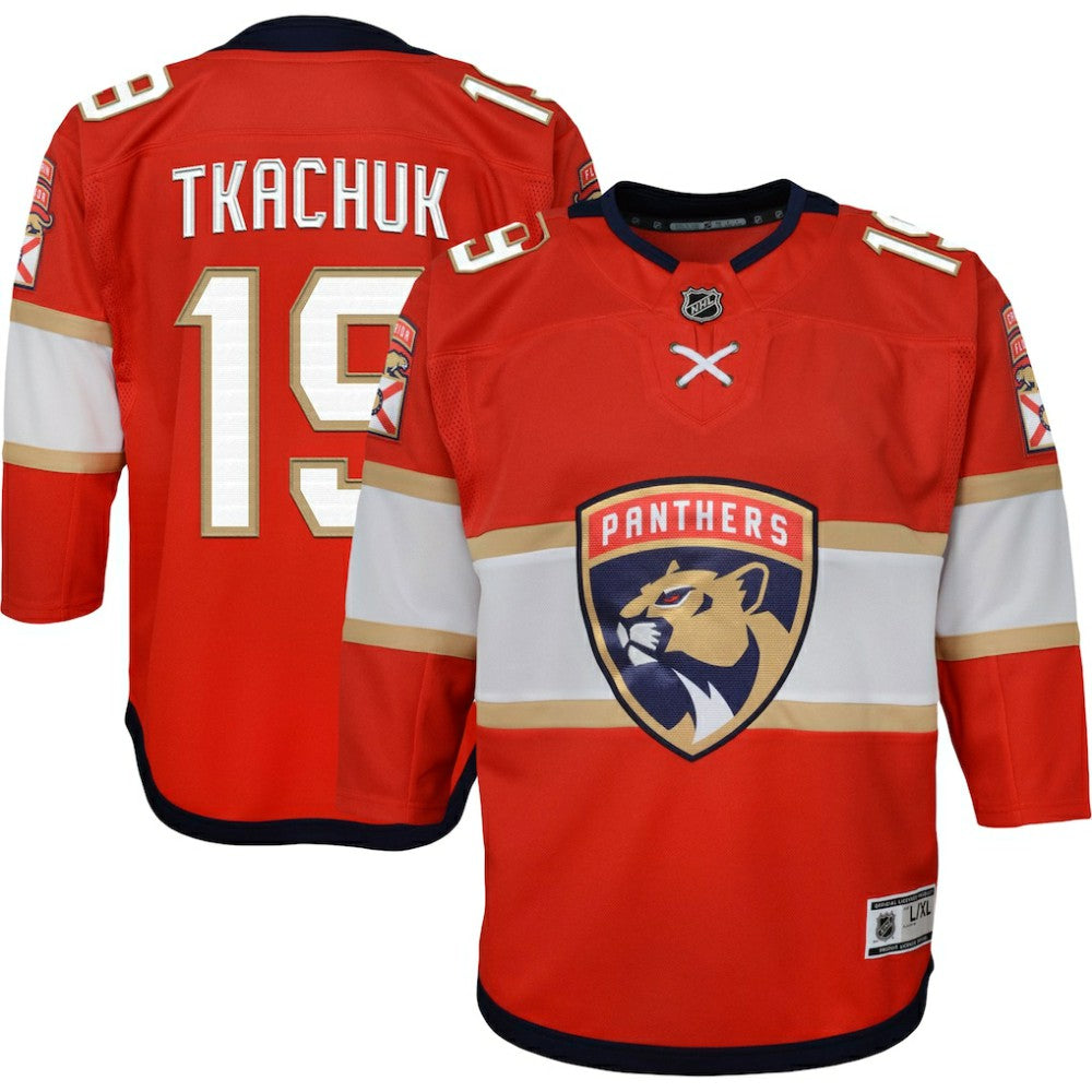 Matthew Tkachuk Florida Panthers Youth Home Premier Player Jersey - Red | NHL sale