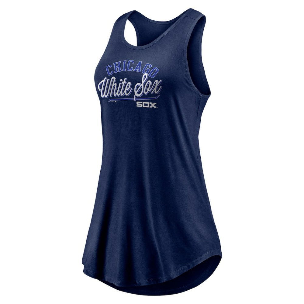 Chicago White Sox Fanatics Women's Simplicity Swing Racerback Scoop Neck Tank Top Sale