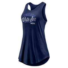 Chicago White Sox Fanatics Women's Simplicity Swing Racerback Scoop Neck Tank Top Sale