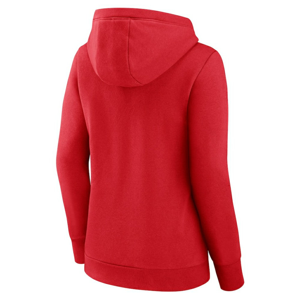 St. Louis Cardinals Fanatics Women's Simplicity Crossover V-Neck Pullover Hoodie Near Me