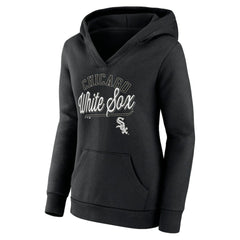 Chicago White Sox Fanatics Women's Simplicity Crossover V-Neck Pullover Hoodie Online