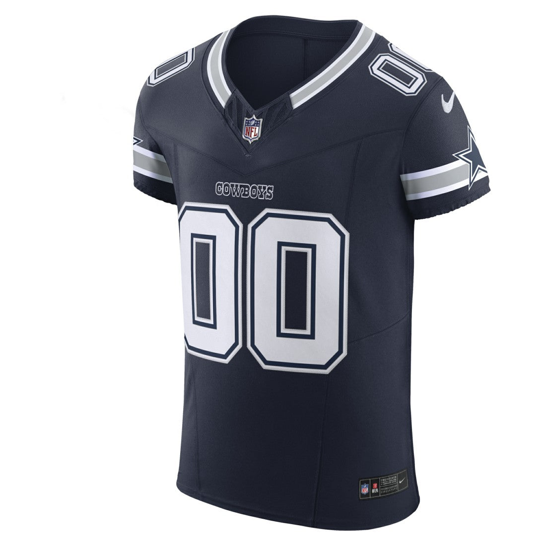 Dallas Cowboys Vapor F.U.S.E. Elite Custom Jersey - Navy - Nike