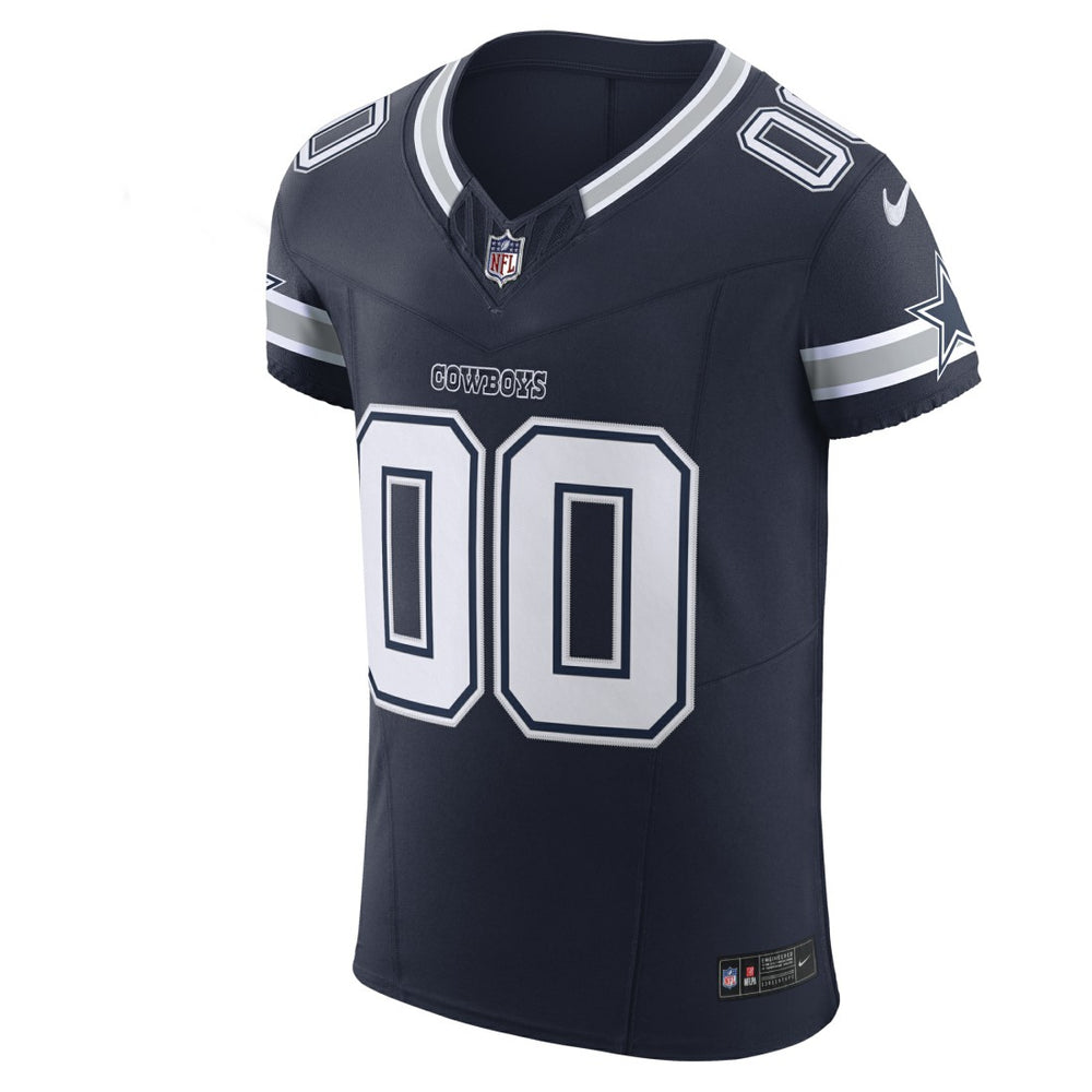 Dallas Cowboys Vapor F.U.S.E. Elite Custom Jersey - Navy - Nike