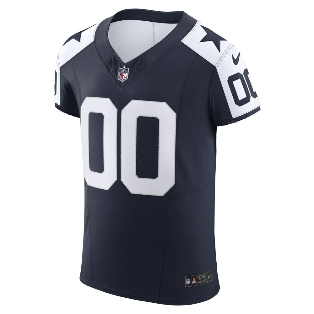 Dallas Cowboys Vapor F.U.S.E. Elite Custom Jersey - Navy - Nike