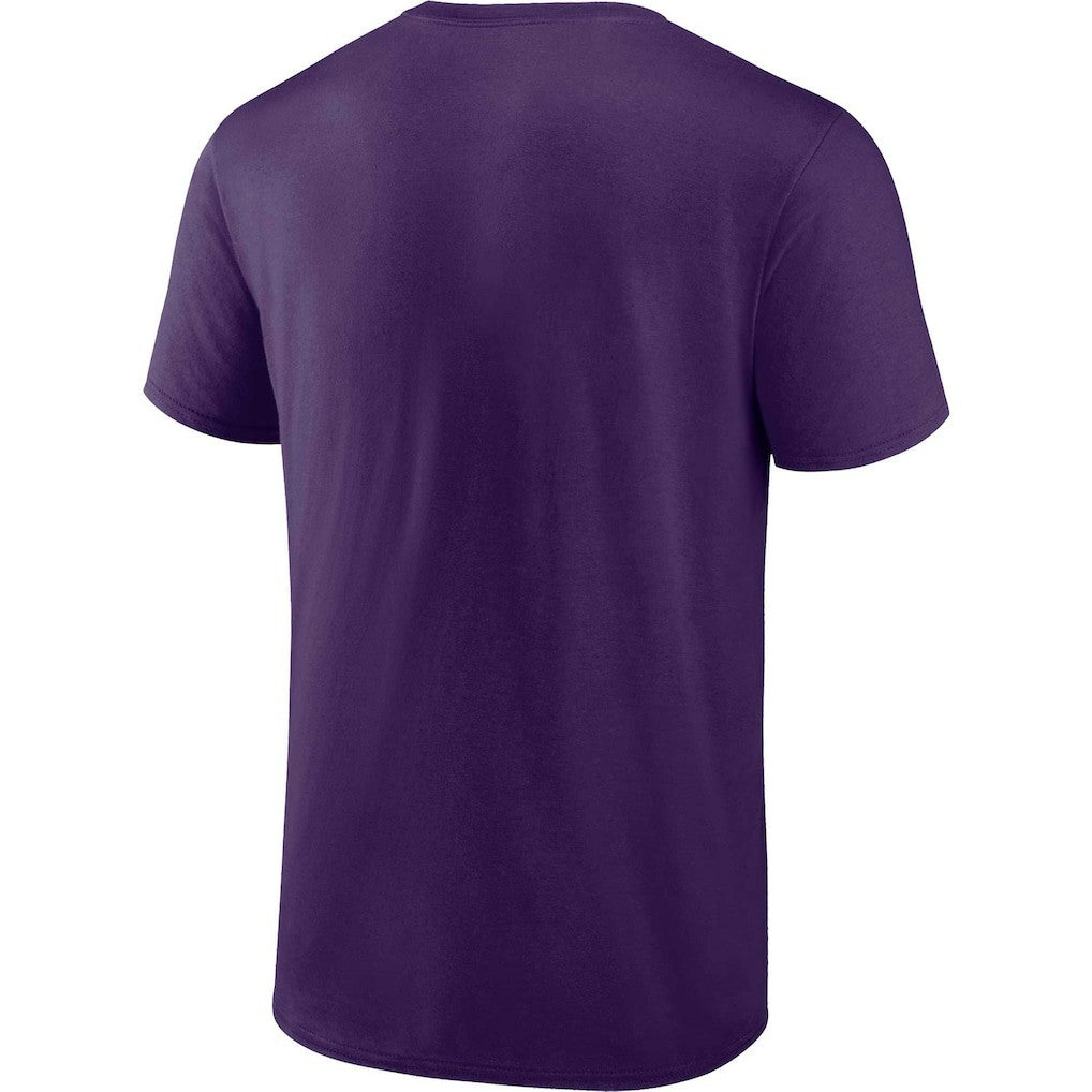 Baltimore Ravens Chrome Dimension T-Shirt - Purple - Fanatics