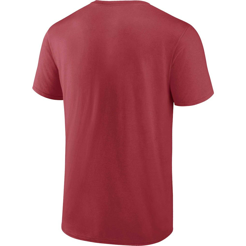 Arizona Cardinals Chrome Dimension T-Shirt - Cardinal - Fanatics