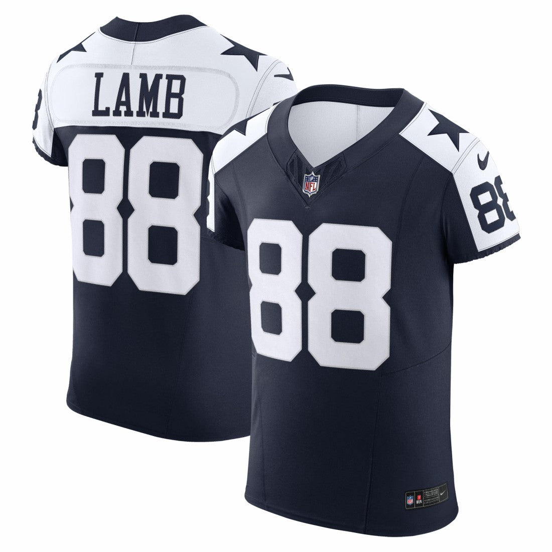 CeeDee Lamb Dallas Cowboys Alternate Vapor F.U.S.E. Elite Jersey - Navy - Nike
