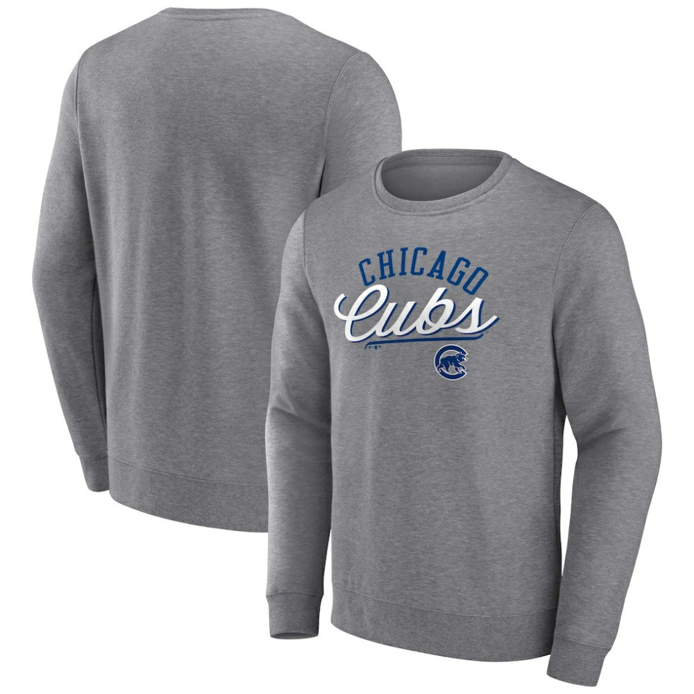 Chicago Cubs Fanatics Simplicity Pullover Sweatshirt Online