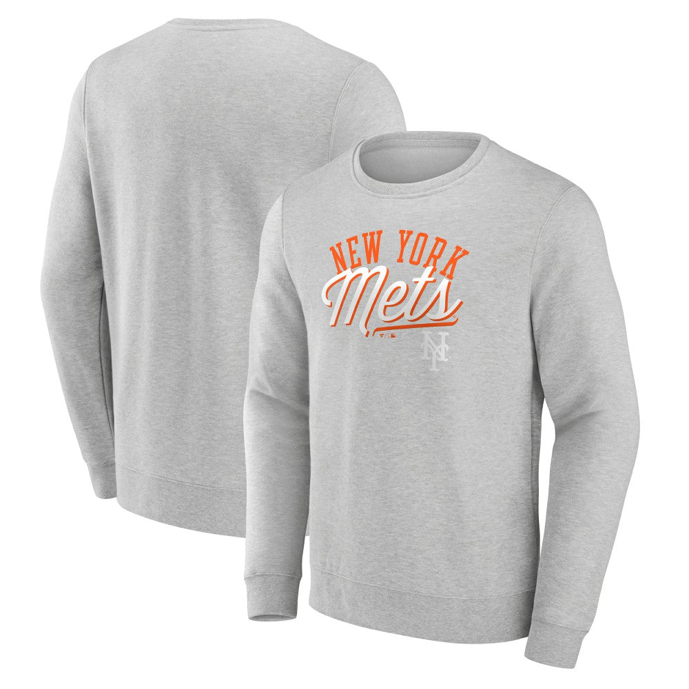 New York Mets Fanatics Simplicity Pullover Sweatshirt Outlet