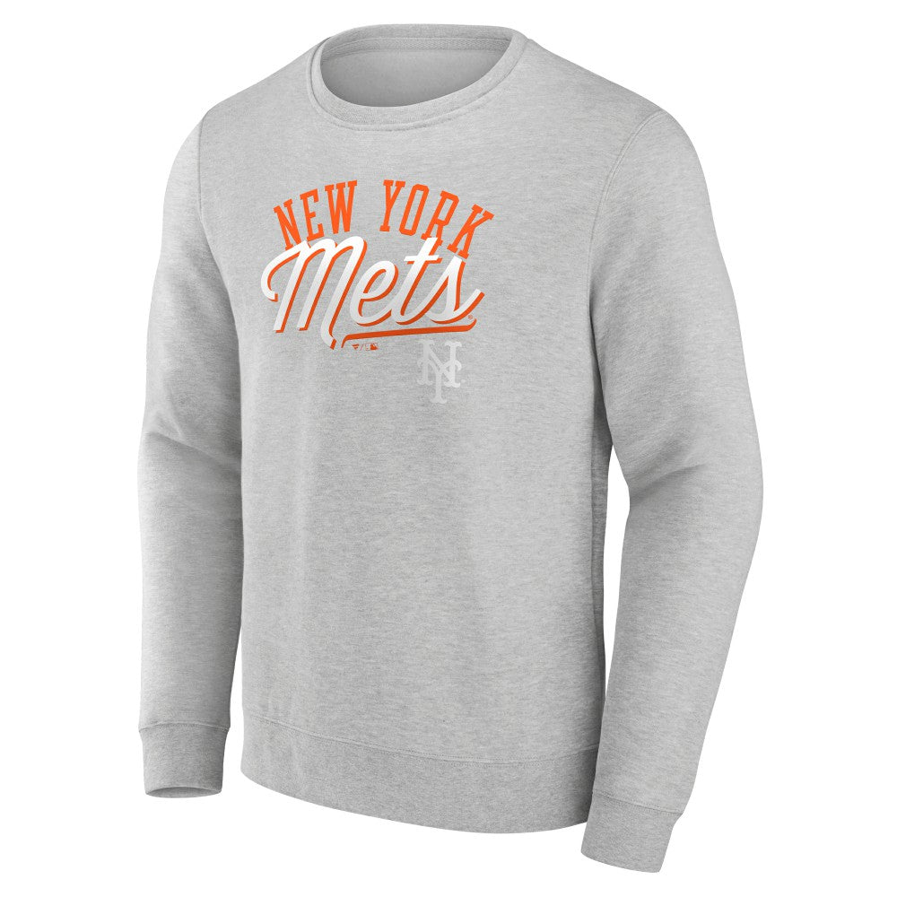 New York Mets Fanatics Simplicity Pullover Sweatshirt Outlet