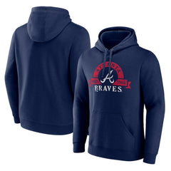 Atlanta Braves Fanatics Big & Tall Utility Pullover Hoodie Near Me