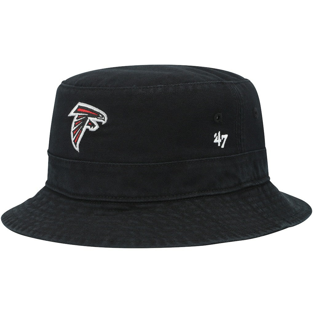 Atlanta Falcons '47 Primary Bucket Hat - Black - 47 brand