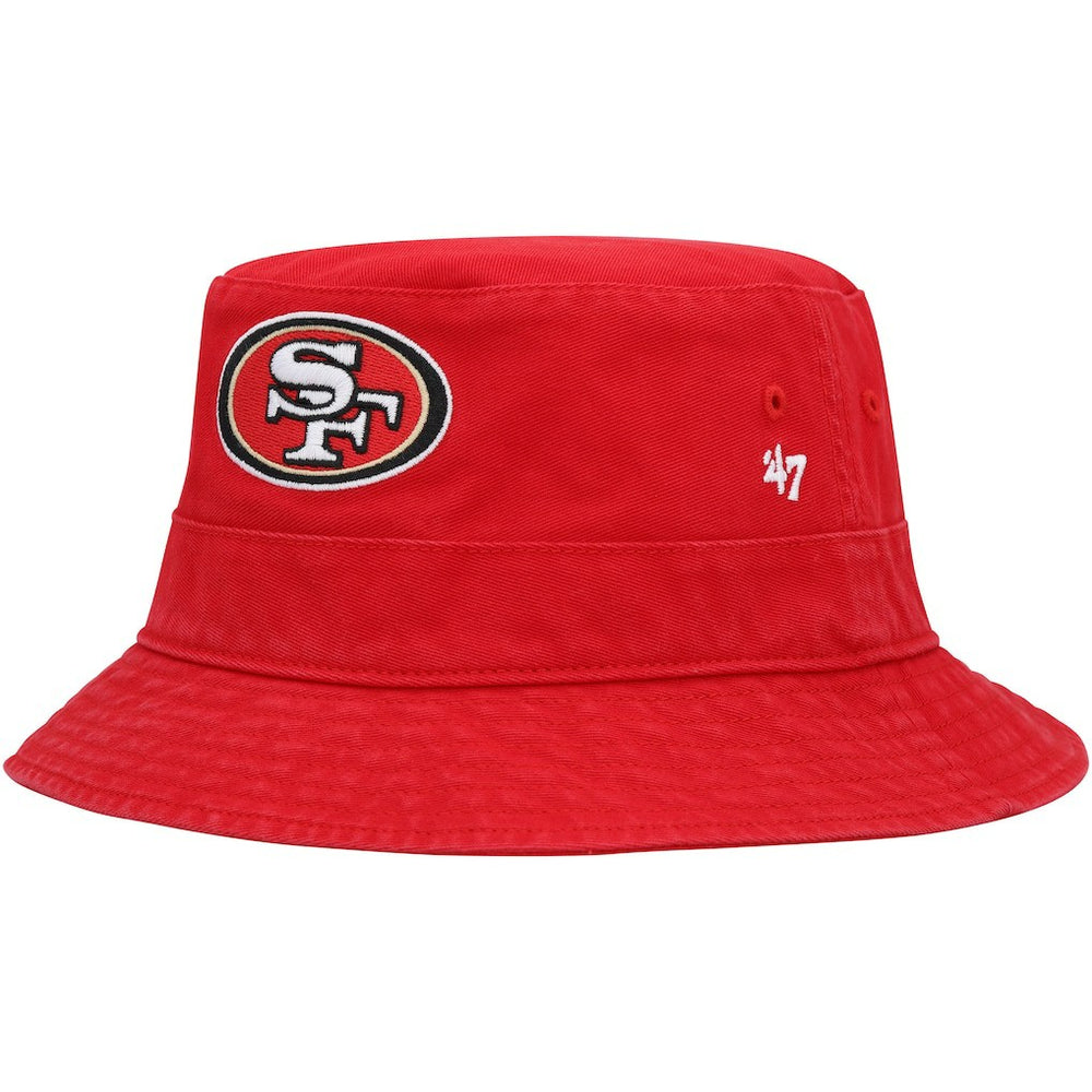San Francisco 49ers '47 Primary Bucket Hat - Scarlet - 47 brand