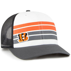 Cincinnati Bengals '47 Youth Cove Trucker Snapback Hat - White/Charcoal - 47 brand