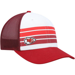Kansas City Chiefs '47 Youth Cove Trucker Snapback Hat - White/Red - 47 brand