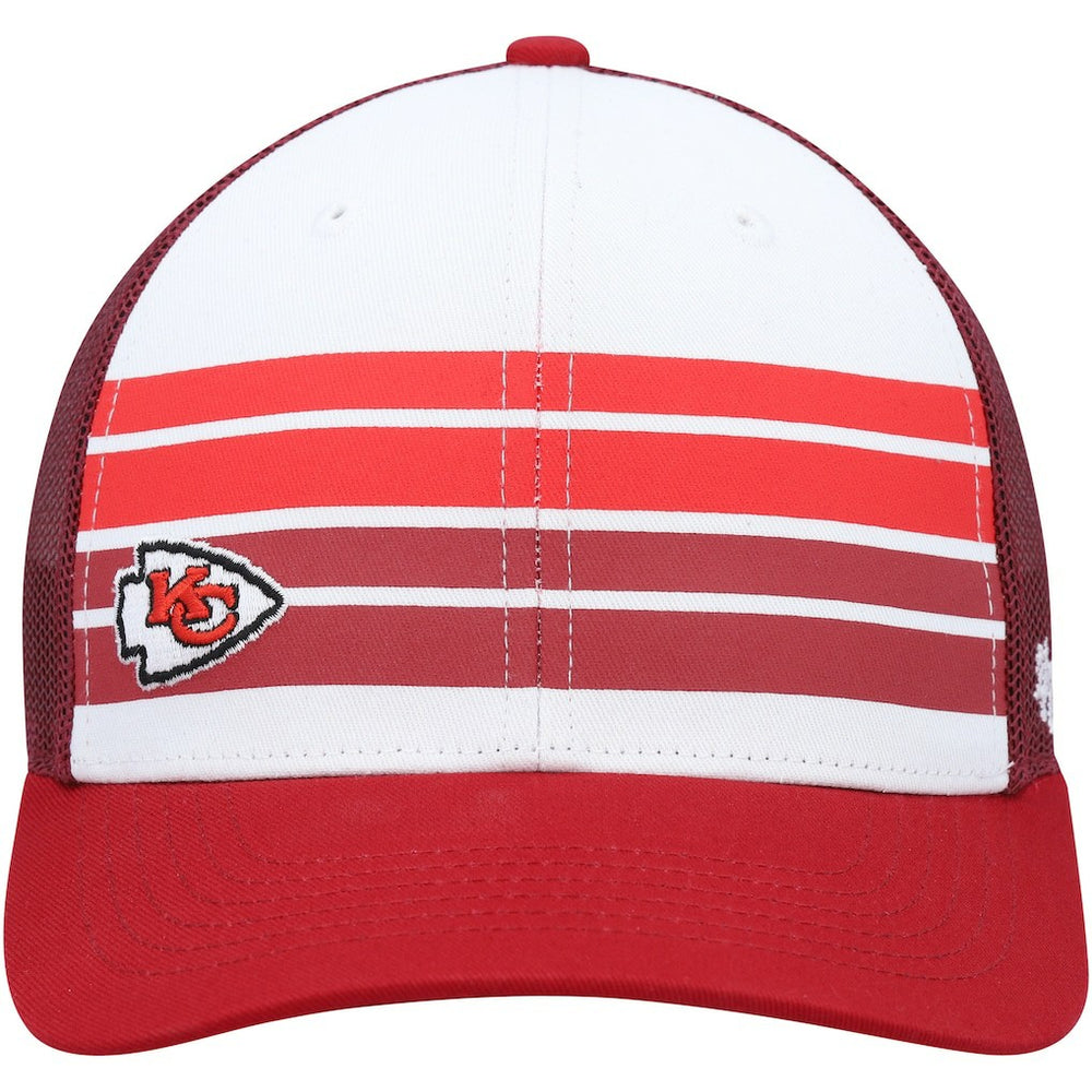 Kansas City Chiefs '47 Youth Cove Trucker Snapback Hat - White/Red - 47 brand