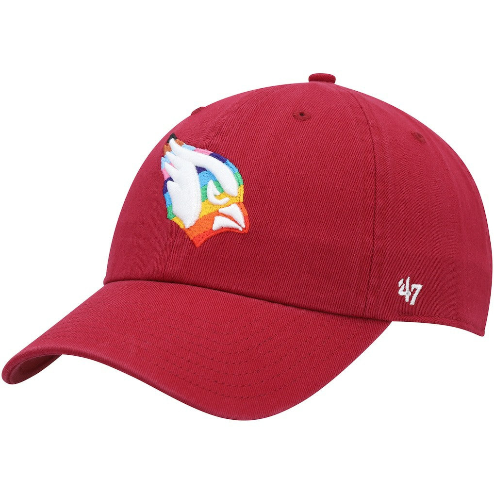 Arizona Cardinals '47 Pride Clean Up Adjustable Hat - Cardinal - 47 brand