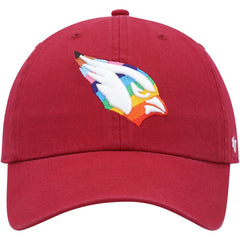 Arizona Cardinals '47 Pride Clean Up Adjustable Hat - Cardinal - 47 brand