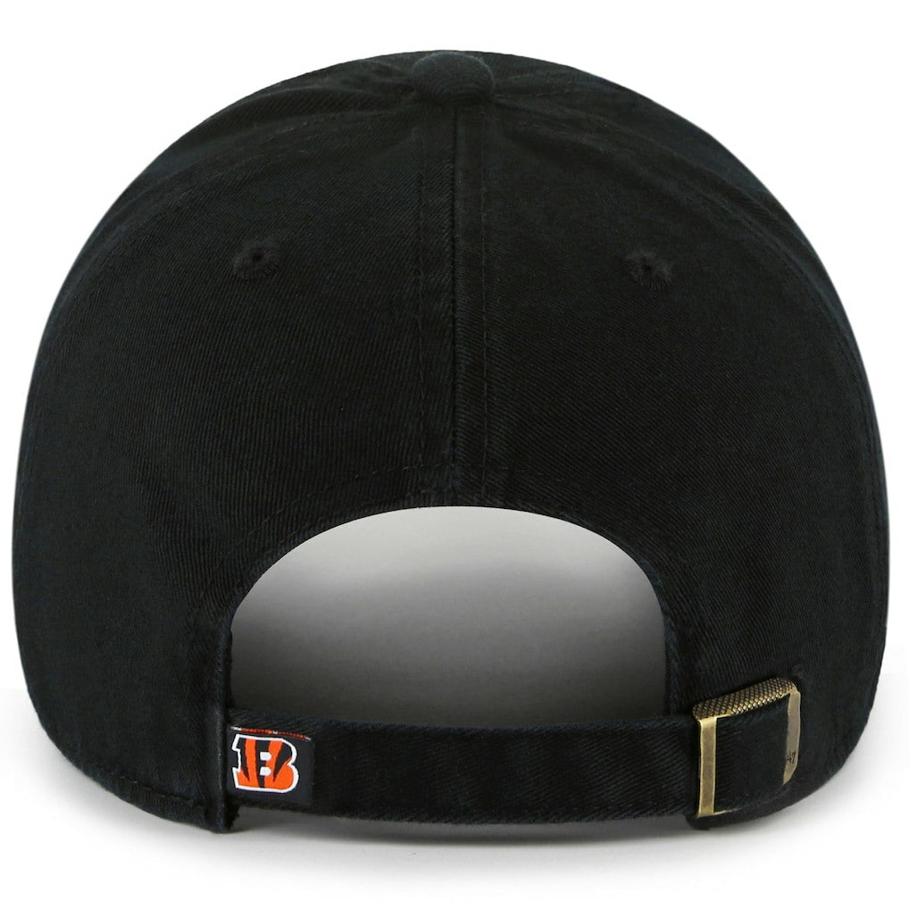 Cincinnati Bengals '47 Team Pride Clean Up Adjustable Hat - Black - 47 brand