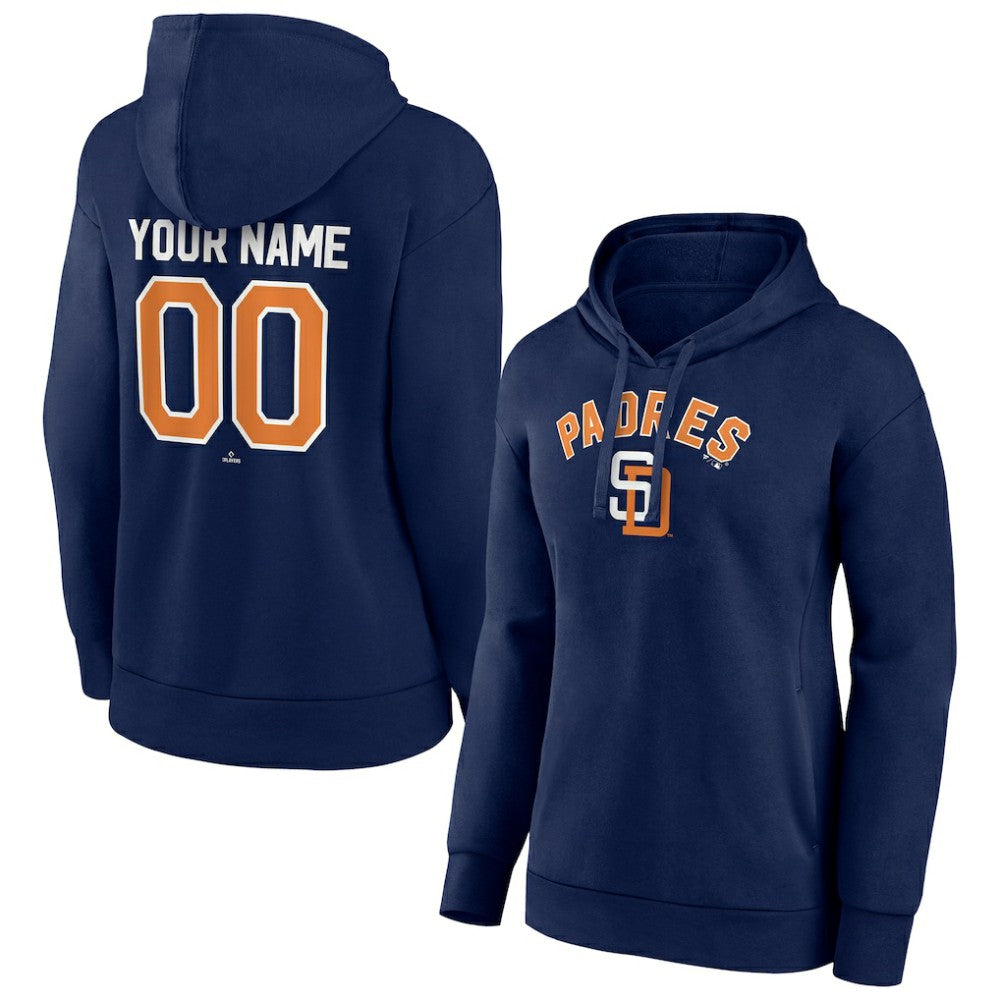 San Diego Padres Women's Personalized Cooperstown Collection Winning Streak Pullover Hoodie for sale
