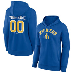 Seattle Mariners Women's Personalized Cooperstown Collection Winning Streak Pullover Hoodie Online