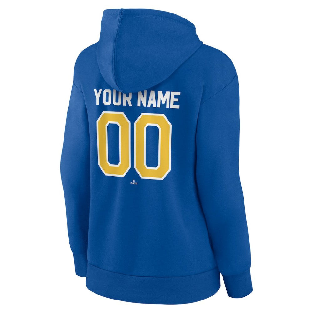 Seattle Mariners Women's Personalized Cooperstown Collection Winning Streak Pullover Hoodie Online