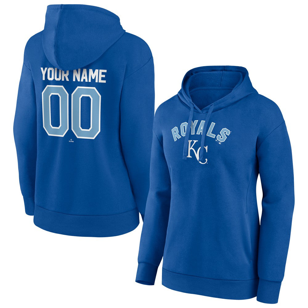 Kansas City Royals Women's Personalized Team Winning Streak Pullover Hoodie Outlet