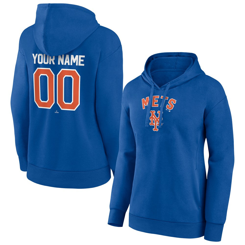 New York Mets Women's Personalized Team Winning Streak Pullover Hoodie for sale
